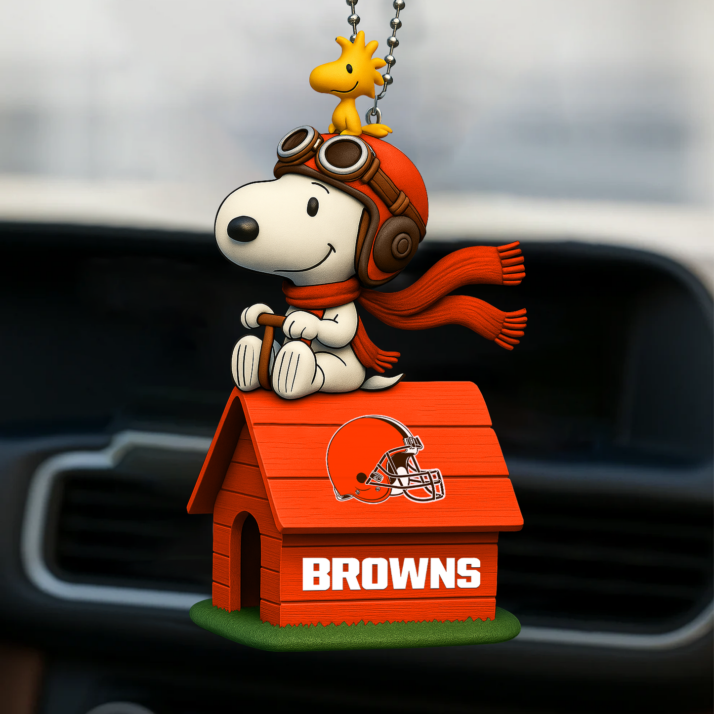 Premium NFL CLE x SNP Ornament DatND DVT