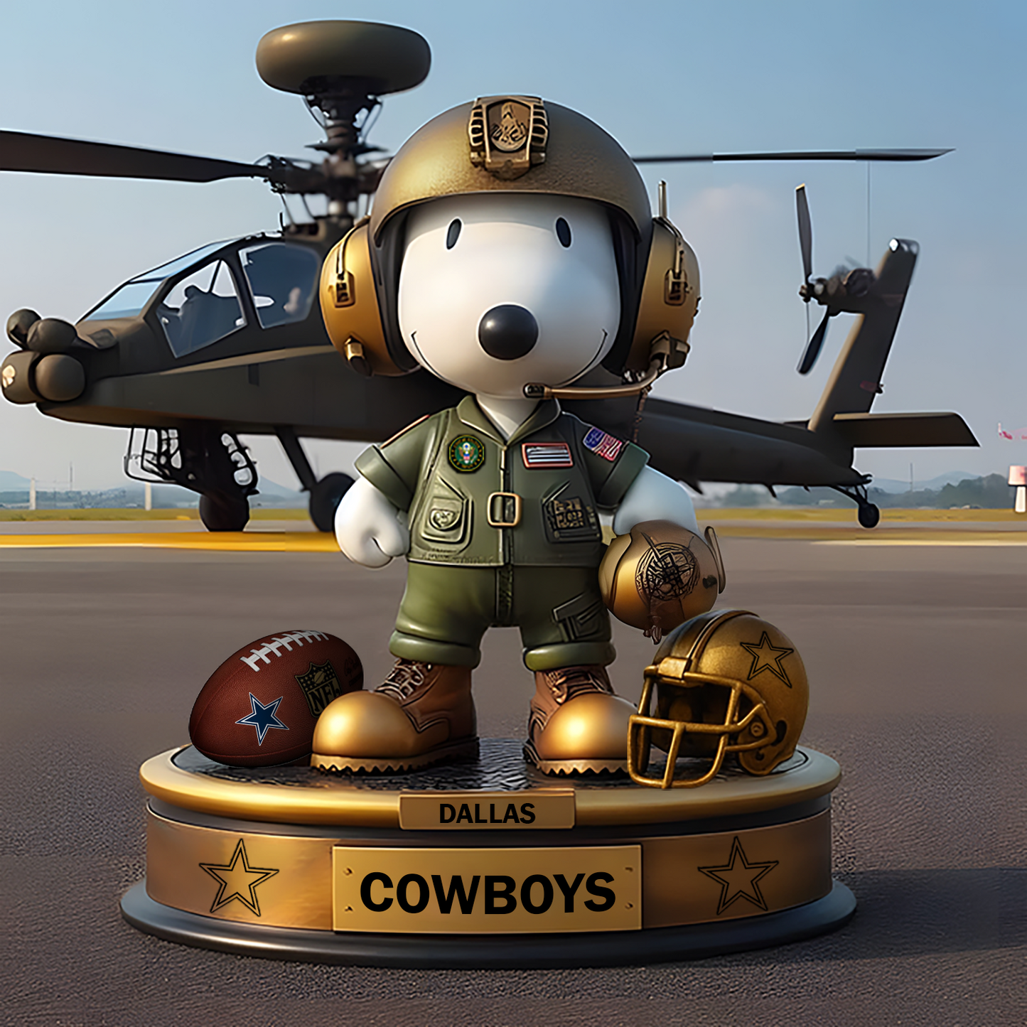 Premium NFL DAL x SNP Acrylic Plaque DATND TANTD