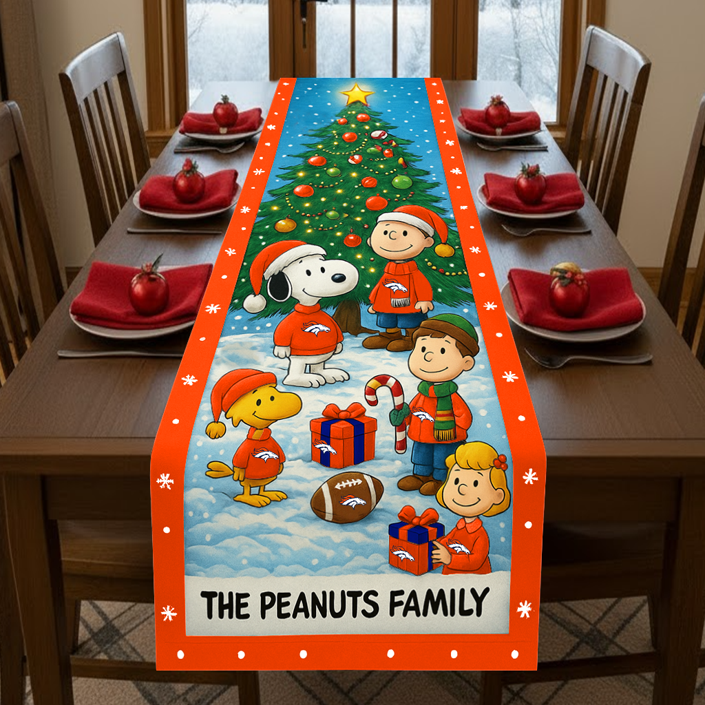 Premium NFL DEN x SNP Family Table Runner V1 NMD TTV