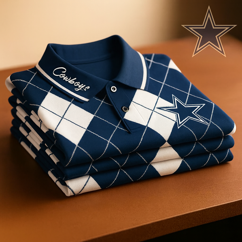 Premium NFL DLCB Polo Shirt V10 NMD TTV