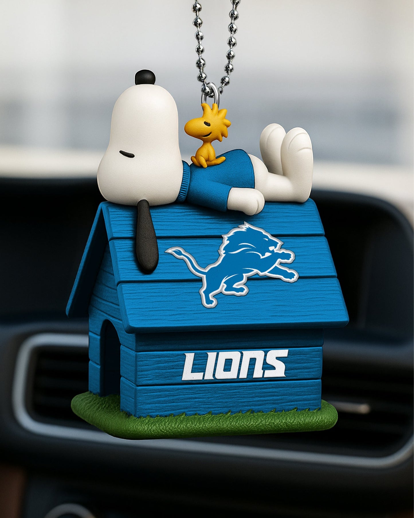 Premium NFL DET x SNP Car Ornament V2 NMD 2