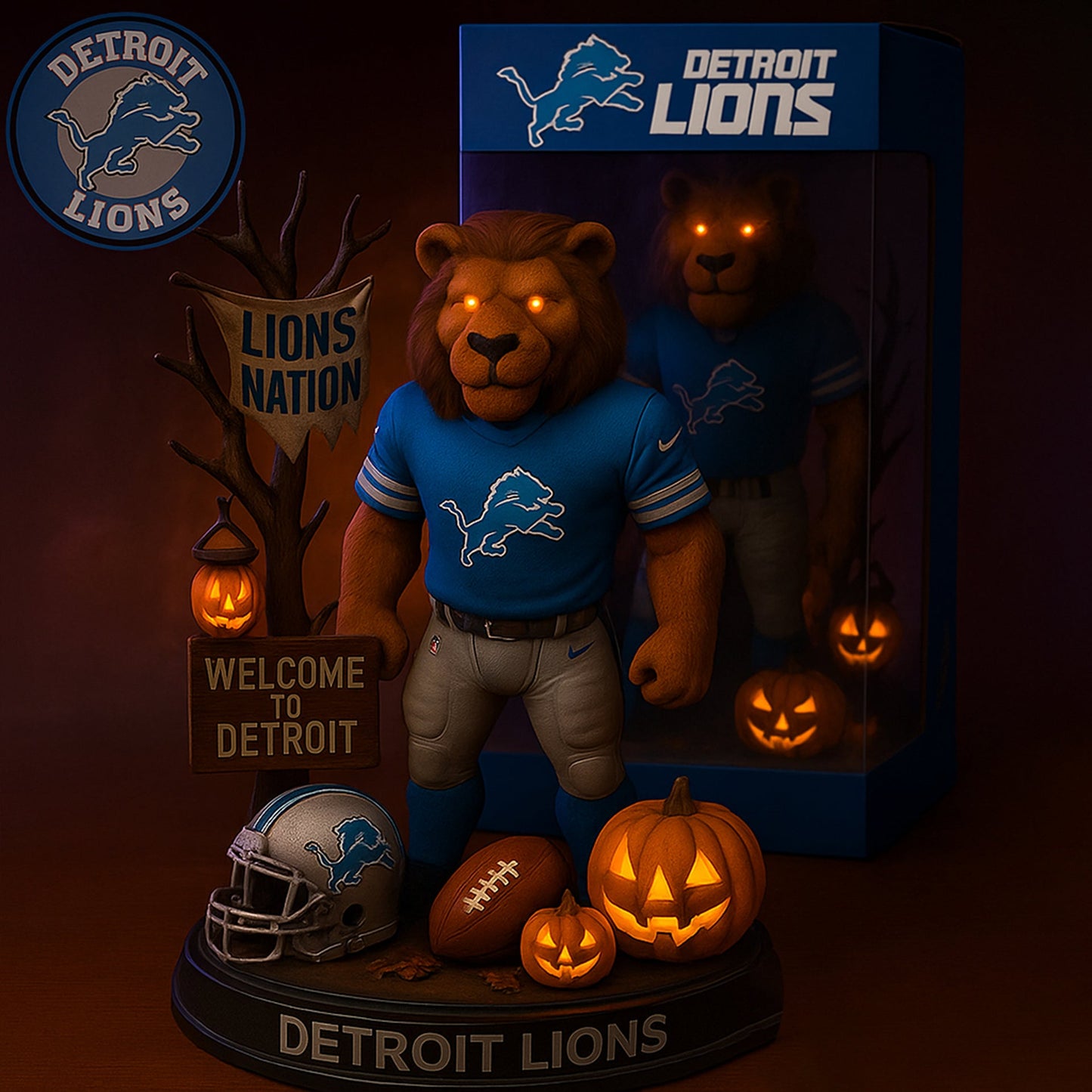 Premium NFL DTLN Acrylic Plaque V1 NMD NHM