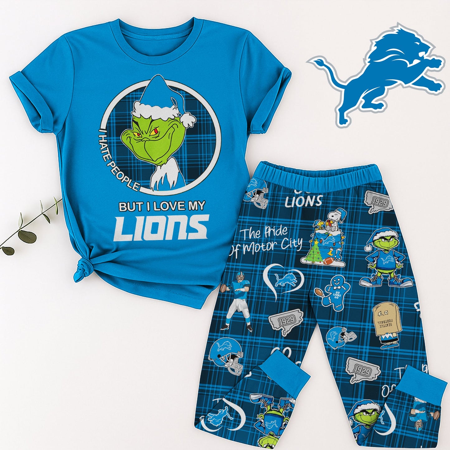 Premium NFL DTLN Pajamas Set V1 NMD NHM