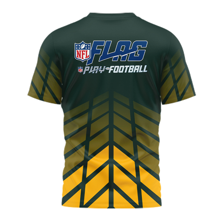 Premium NFL GB Flag Football T-shirt V1 NMD TTV