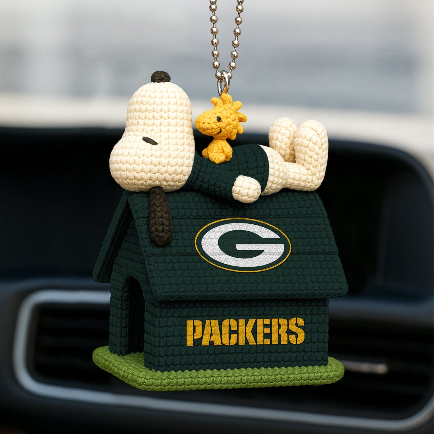 Premium NFL GB x SNP Knitted Car Ornament V8 NMD NHM