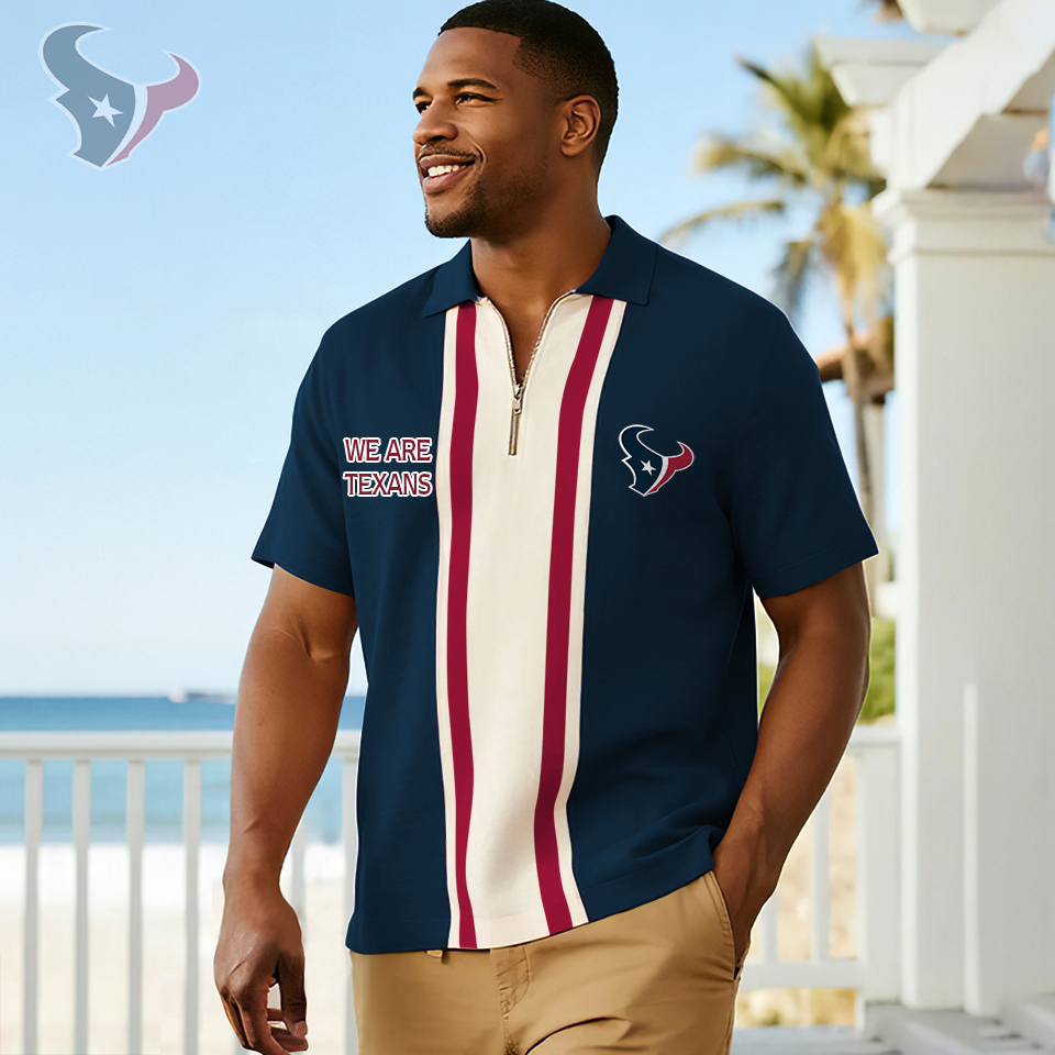 Premium NFL HT Zip Polo Shirt V1 NMD TTV