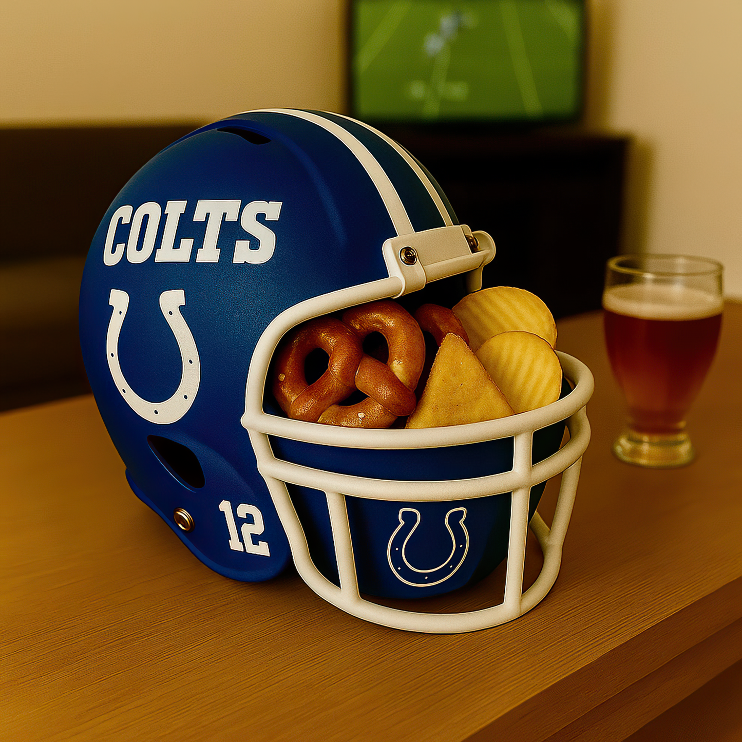 Premium NFL IND Legacy Football Helmet Snack Bowl V1 NMD TTV