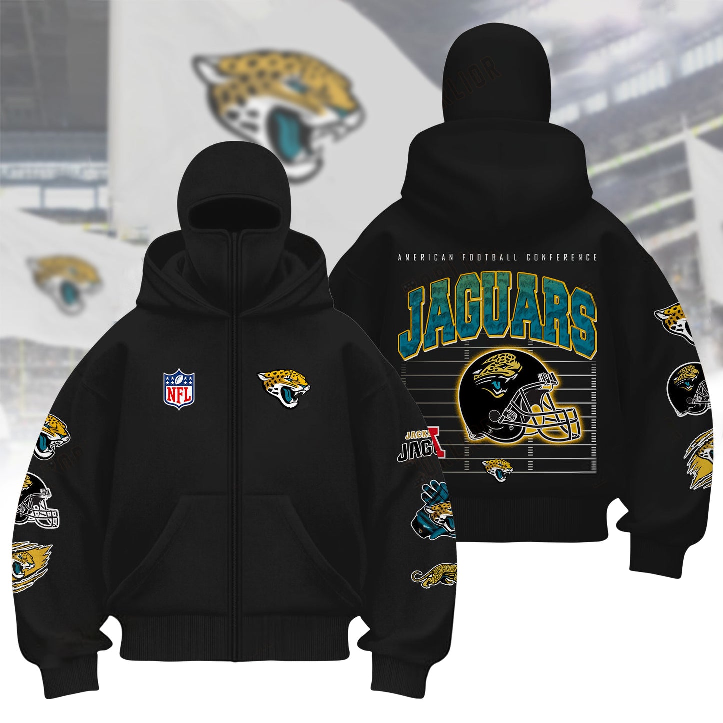 Premium NFL JAC Hoodie Balaclava V1 NMD NHM