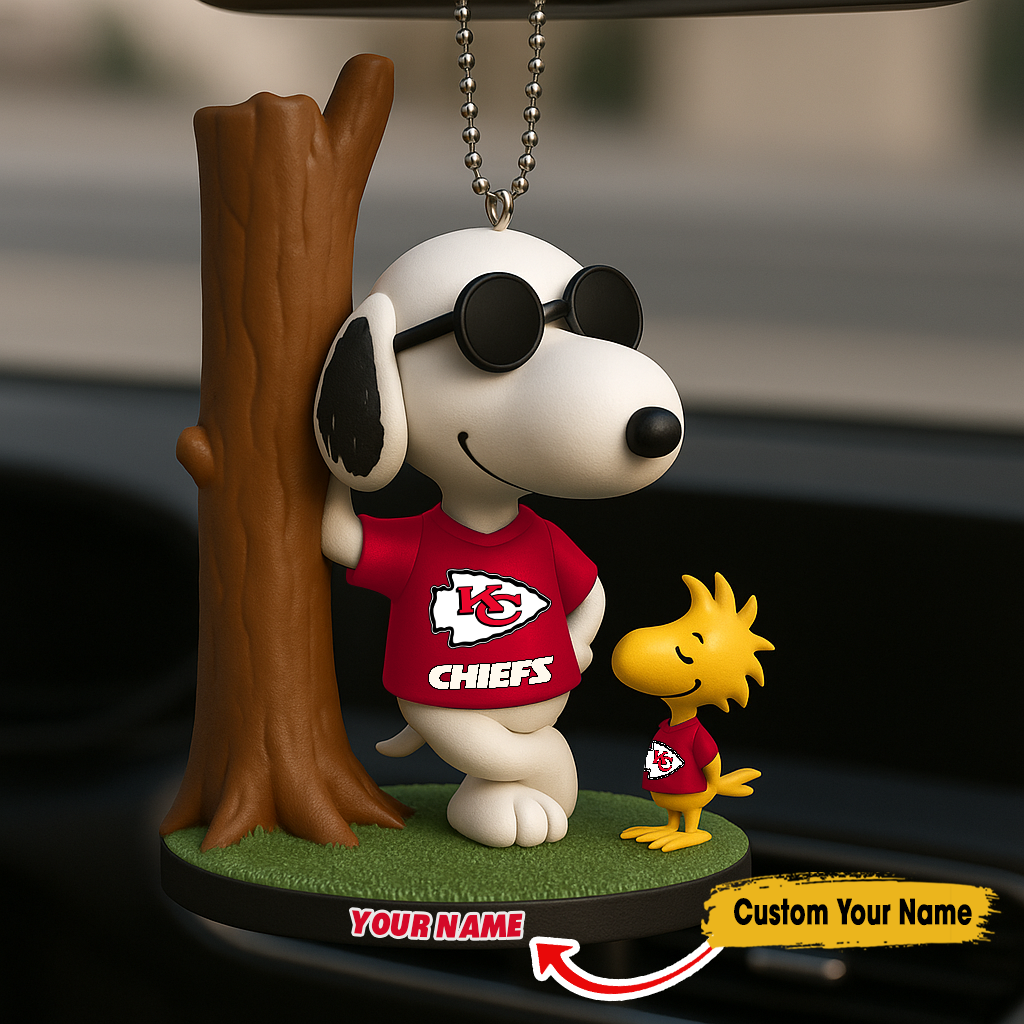 Premium NFL KC x SNP Car Ornament V5 NMD TTV