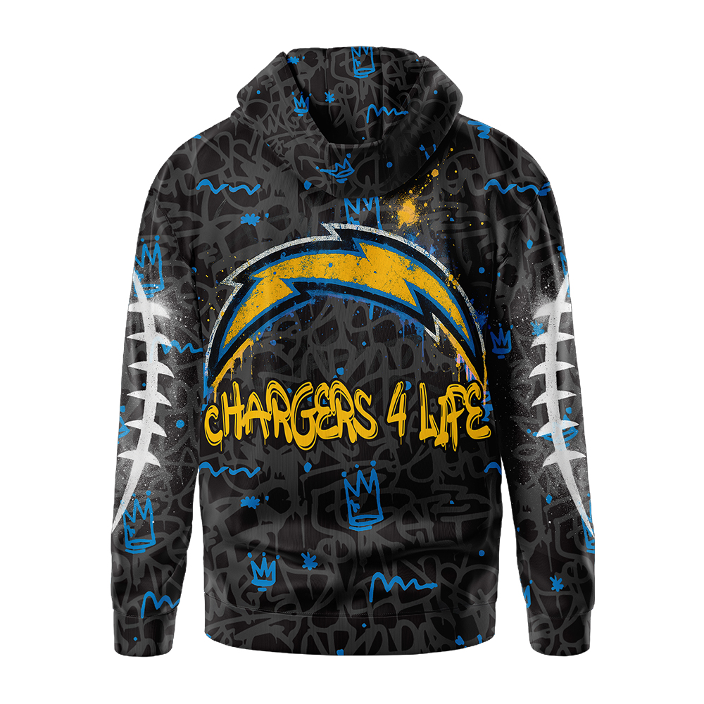 Premium NFL LAC Special Graffiti Hoodie V2 NMD TTV