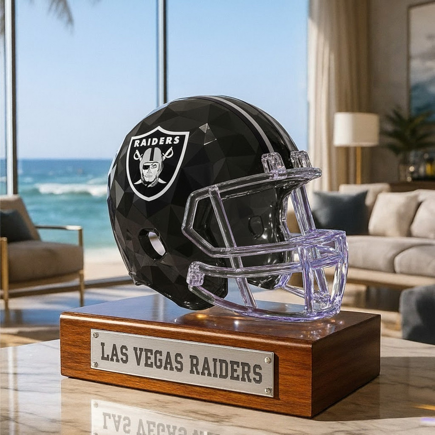 Premium NFL LV Crystal Style Desktop Ornament V1 NMD TTV