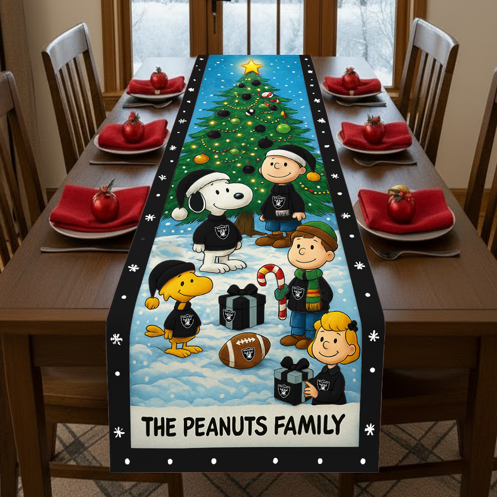Premium NFL LV x SNP Family Table Runner V1 NMD TTV