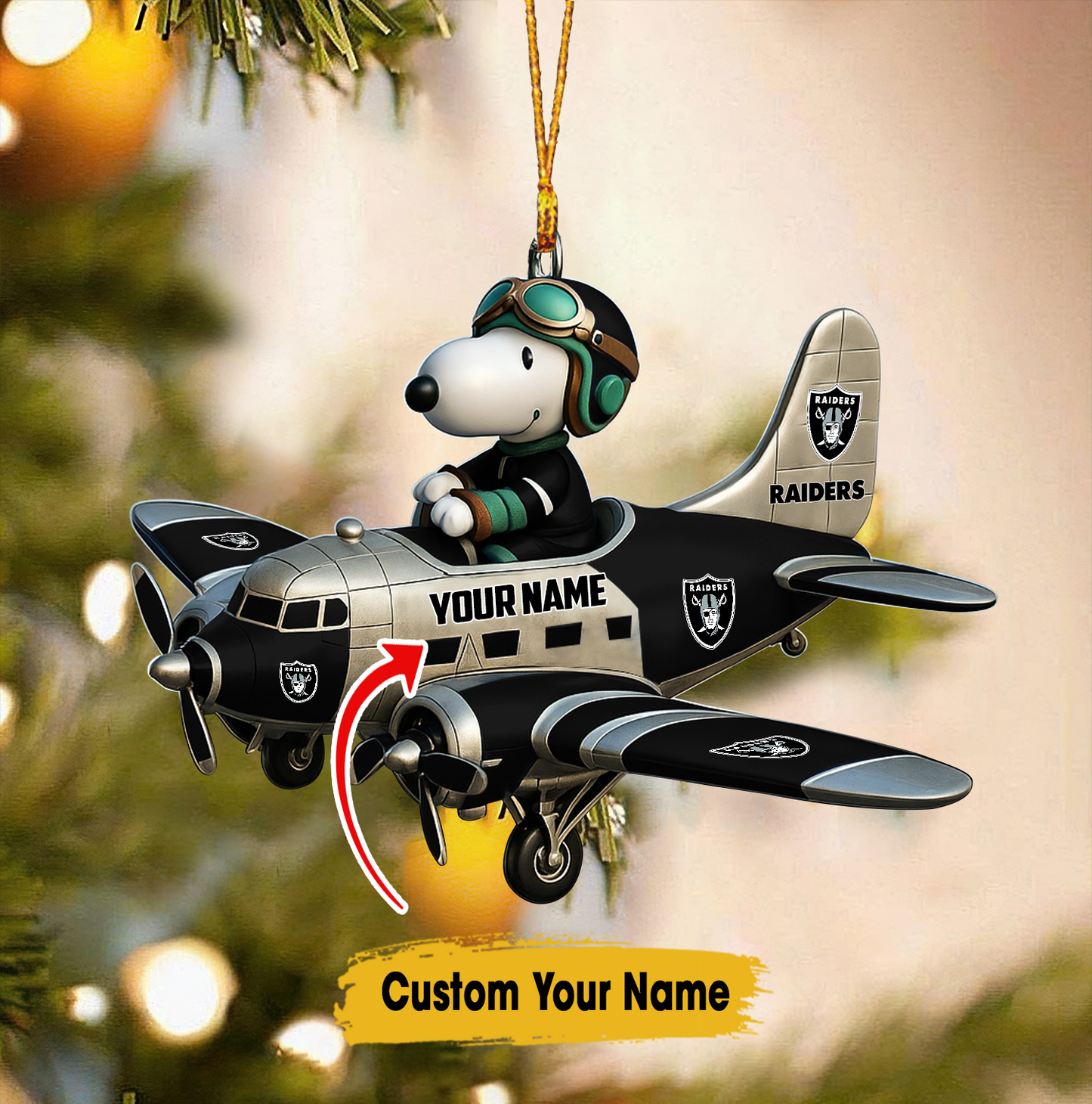 Premium NFL LVR x SNP Christmas Tree Ornament V1 NMD TTV
