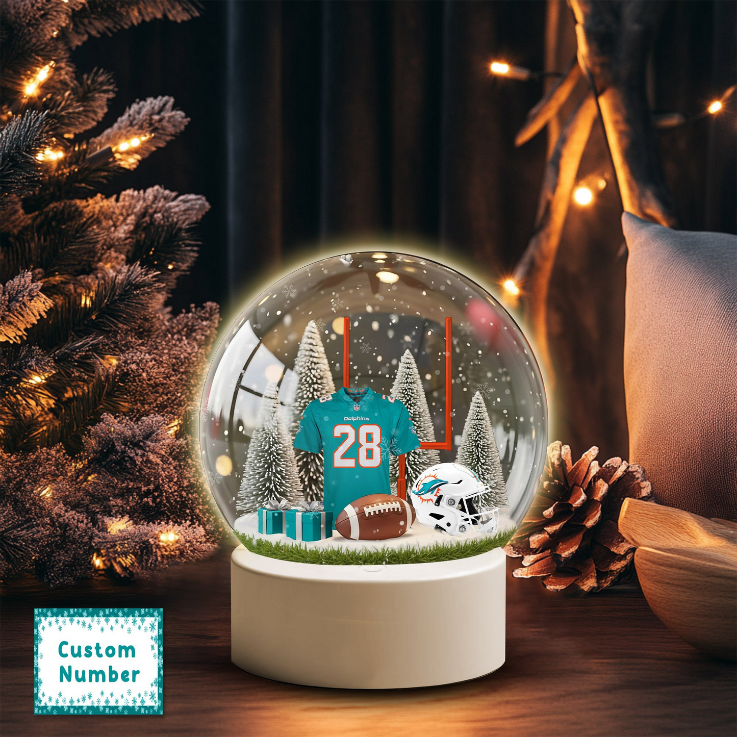 Premium NFL MIA Acrylic Night Light V1 NMD TTV