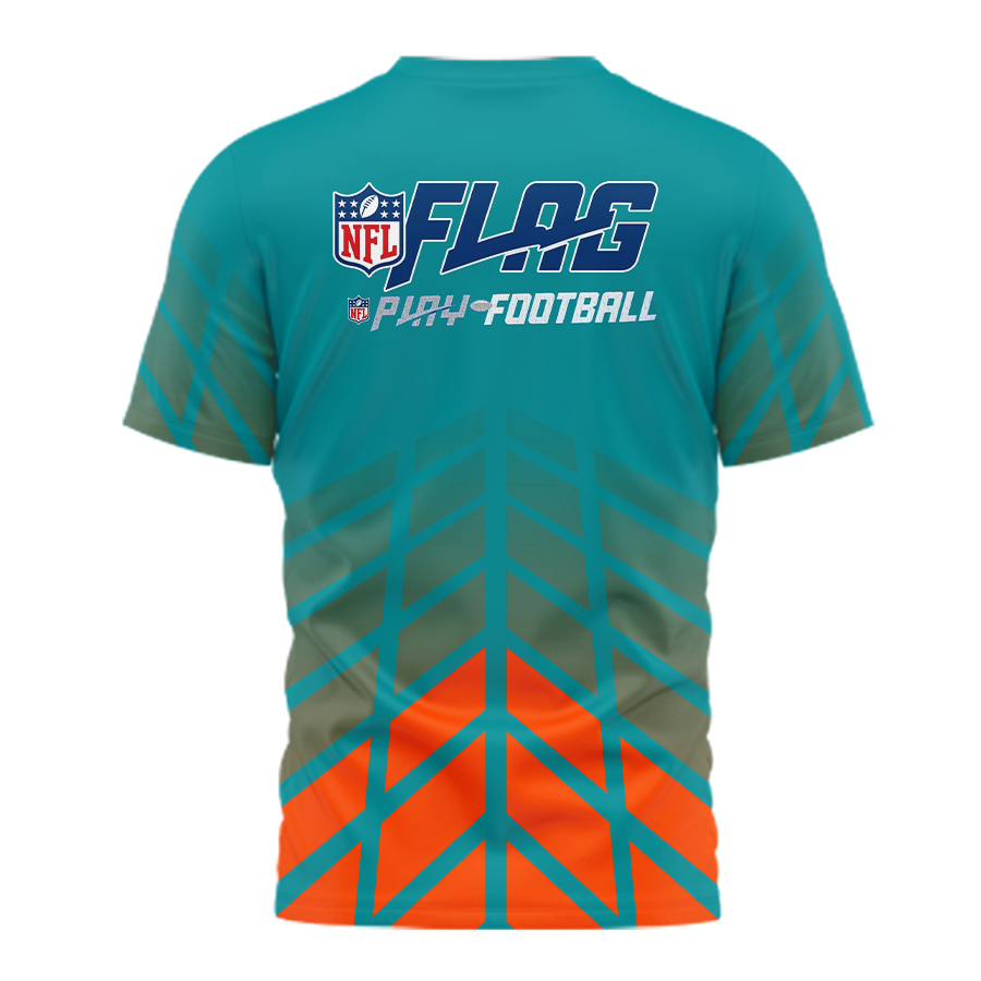 Premium NFL MIA Flag Football T-shirt V1 NMD TTV
