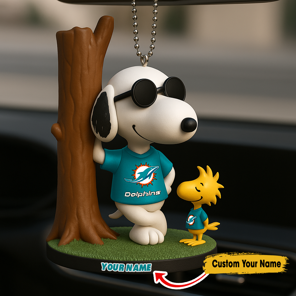 Premium NFL MIA x SNP Car Ornament V5 NMD TTV