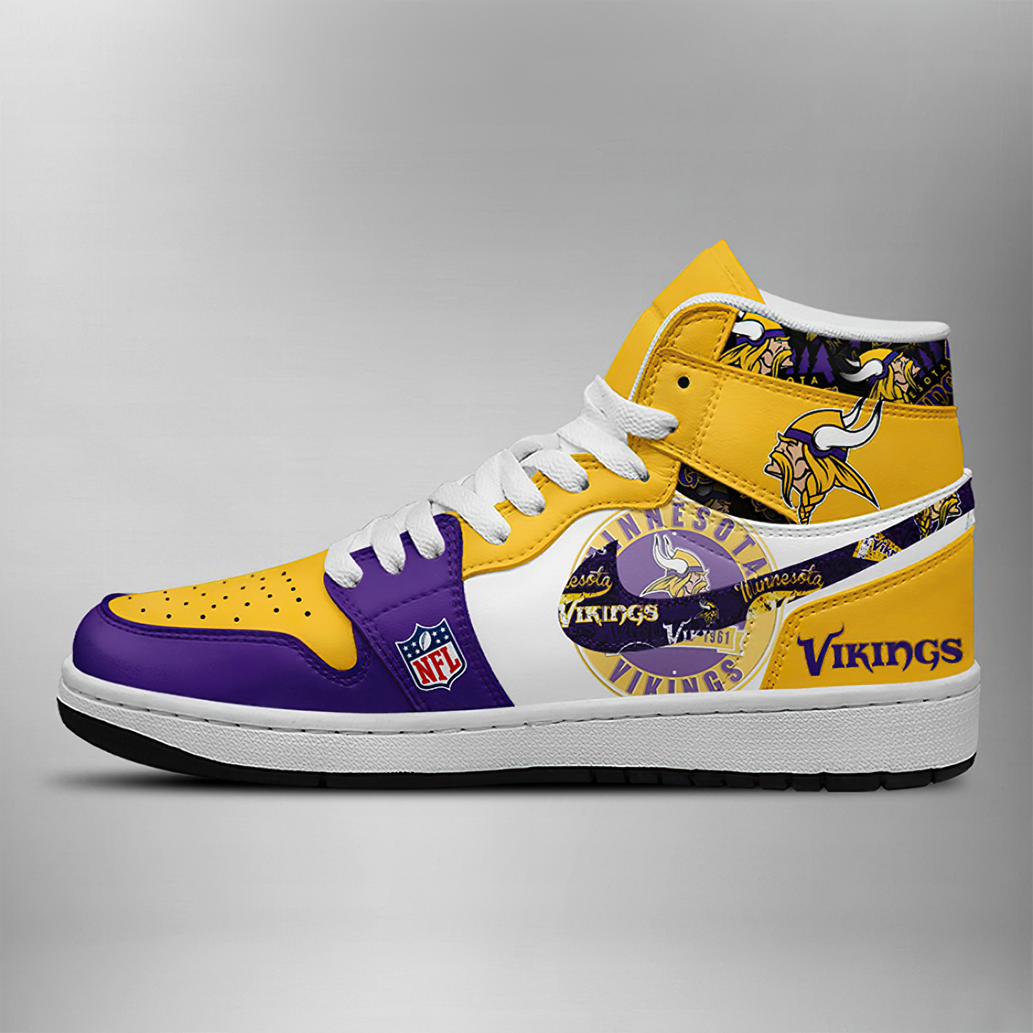 Premium NFL MIN Classic High-Top Sneaker V1 NMD 111125 TTV