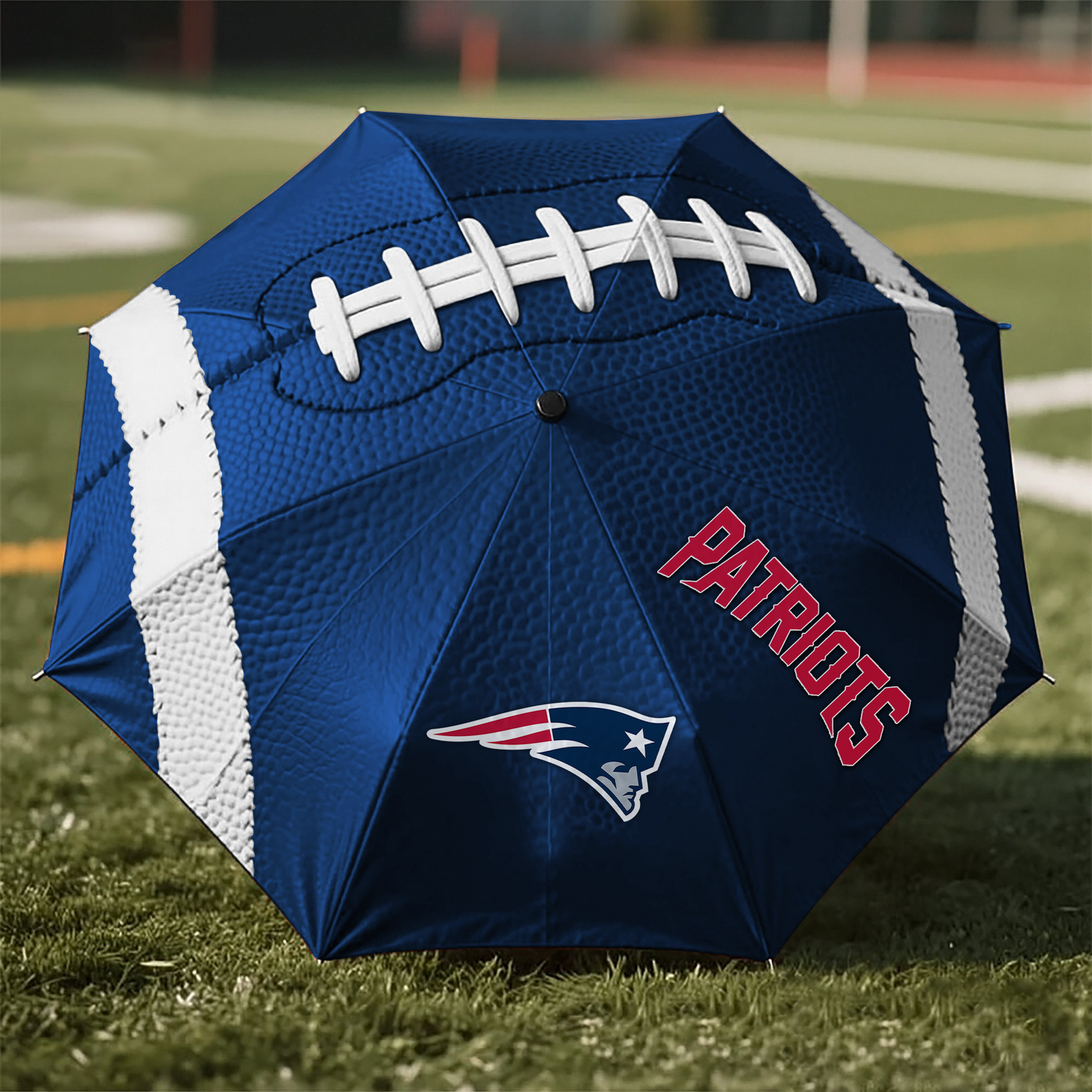 Premium NFL NE Open Folding Umbrella V1 NMD TTV