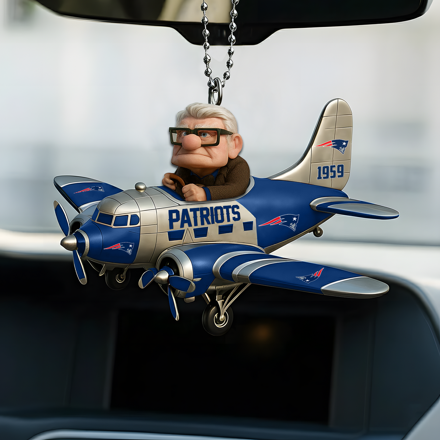 Premium NFL NEP x CARL Car Ornament V1 DATND TANTD