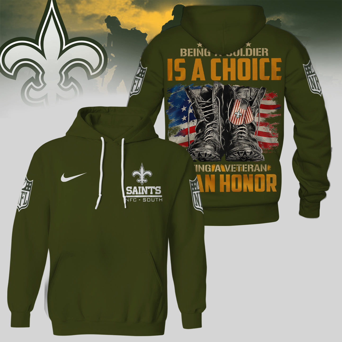 Premium NFL NO Army Veteran Shirt V1 NMD 221025 TTV