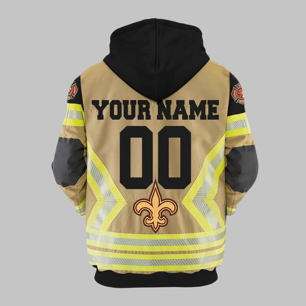 Premium NFL NO Firefighter Zip Hoodie V1 NMD TTV