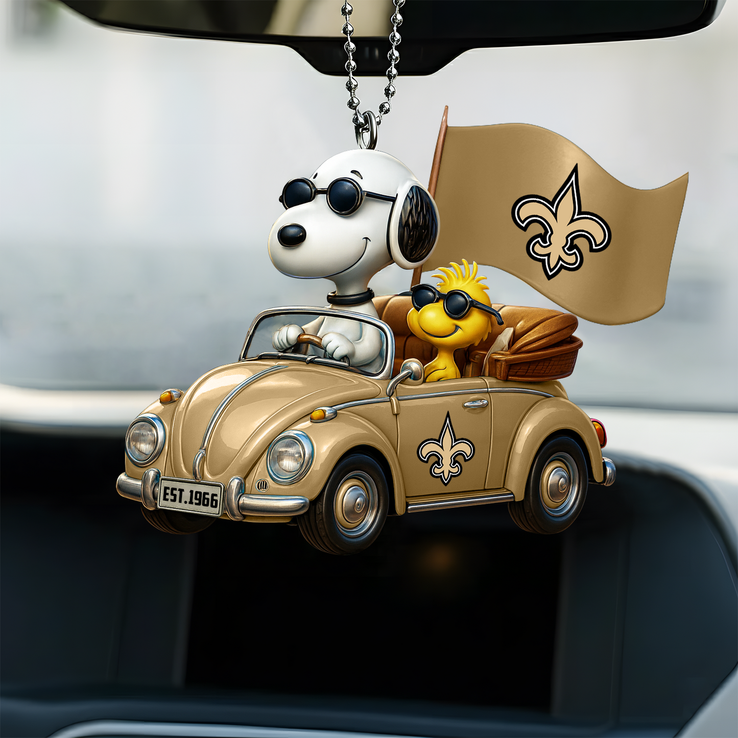 Premium NFL NO x SNP Car Ornament DatND DVT