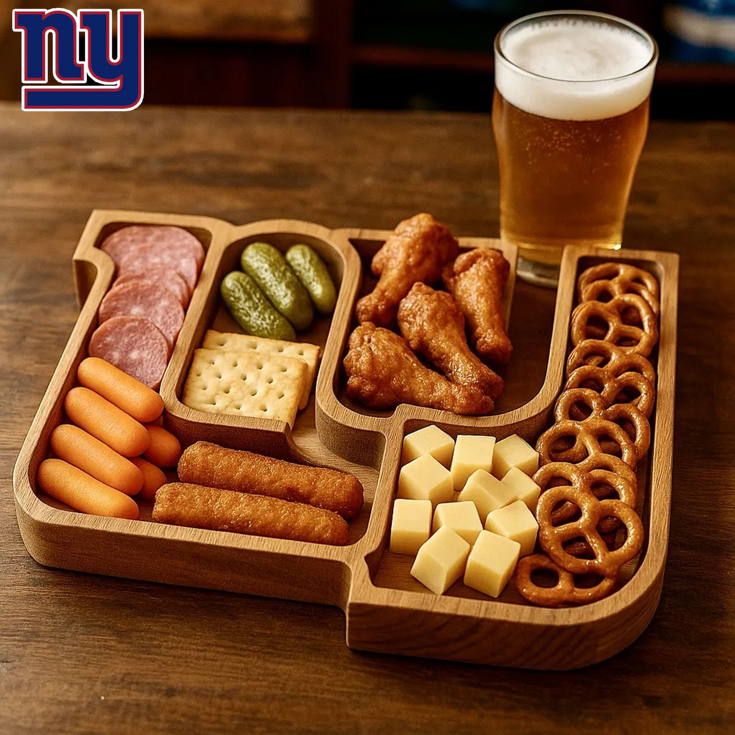 Premium NFL NYG Game Day Platter V1 NMD TTV