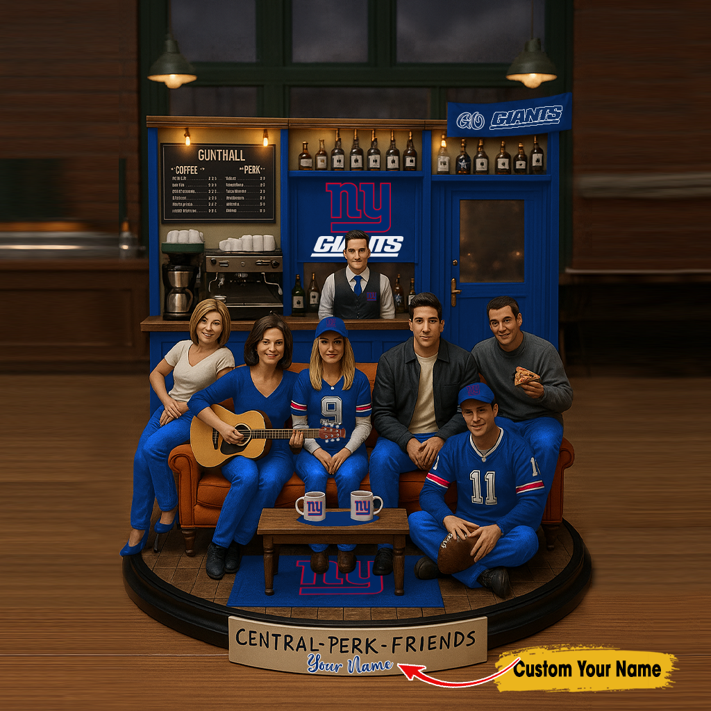 Premium NFL NYG x FR Acrylic Plaque V3 NMD TTV