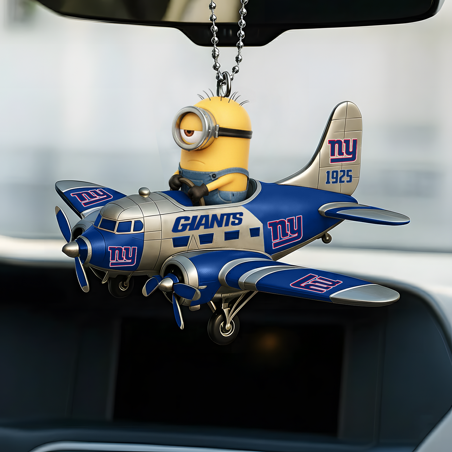 Premium NFL NYG x MINI Car Ornament V1 DATND TANTD
