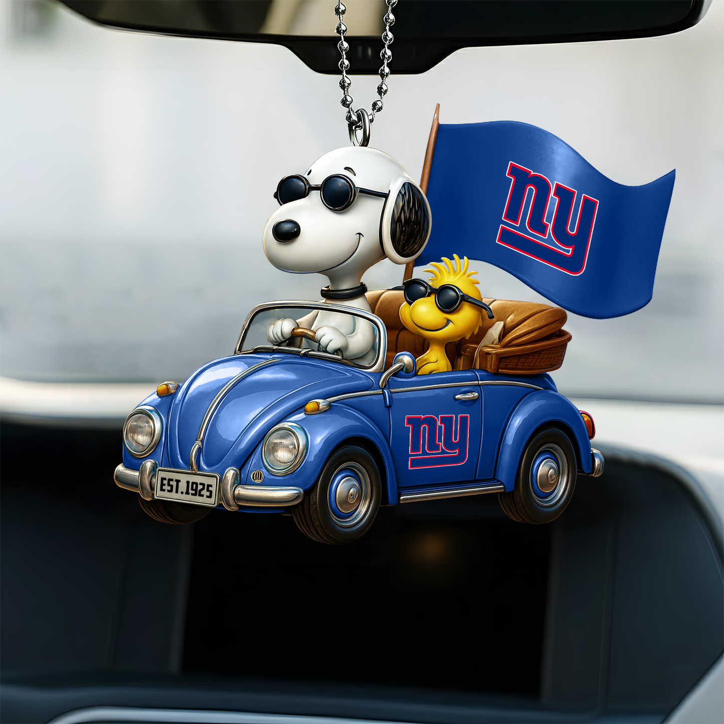 Premium NFL NYG x SNP Car Ornament DatND DVT