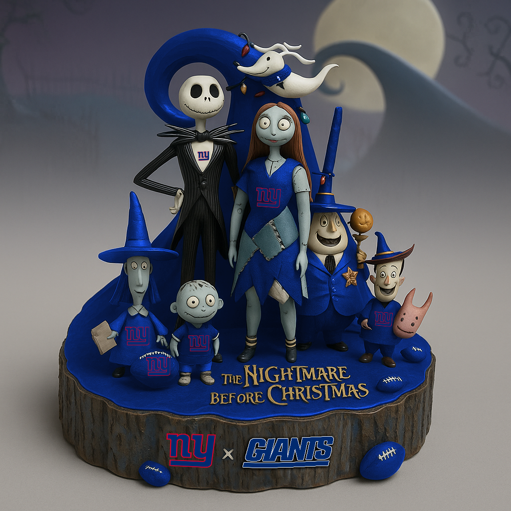 Premium NFL NYG x TNBC Acrylic Plaque V4 NMD TTV