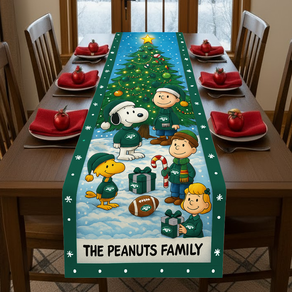 Premium NFL NYJ x SNP Family Table Runner V1 NMD TTV