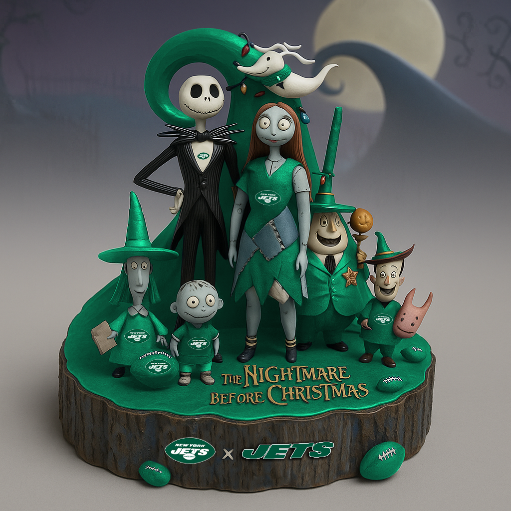 Premium NFL NYJ x TNBC Acrylic Plaque V4 NMD TTV