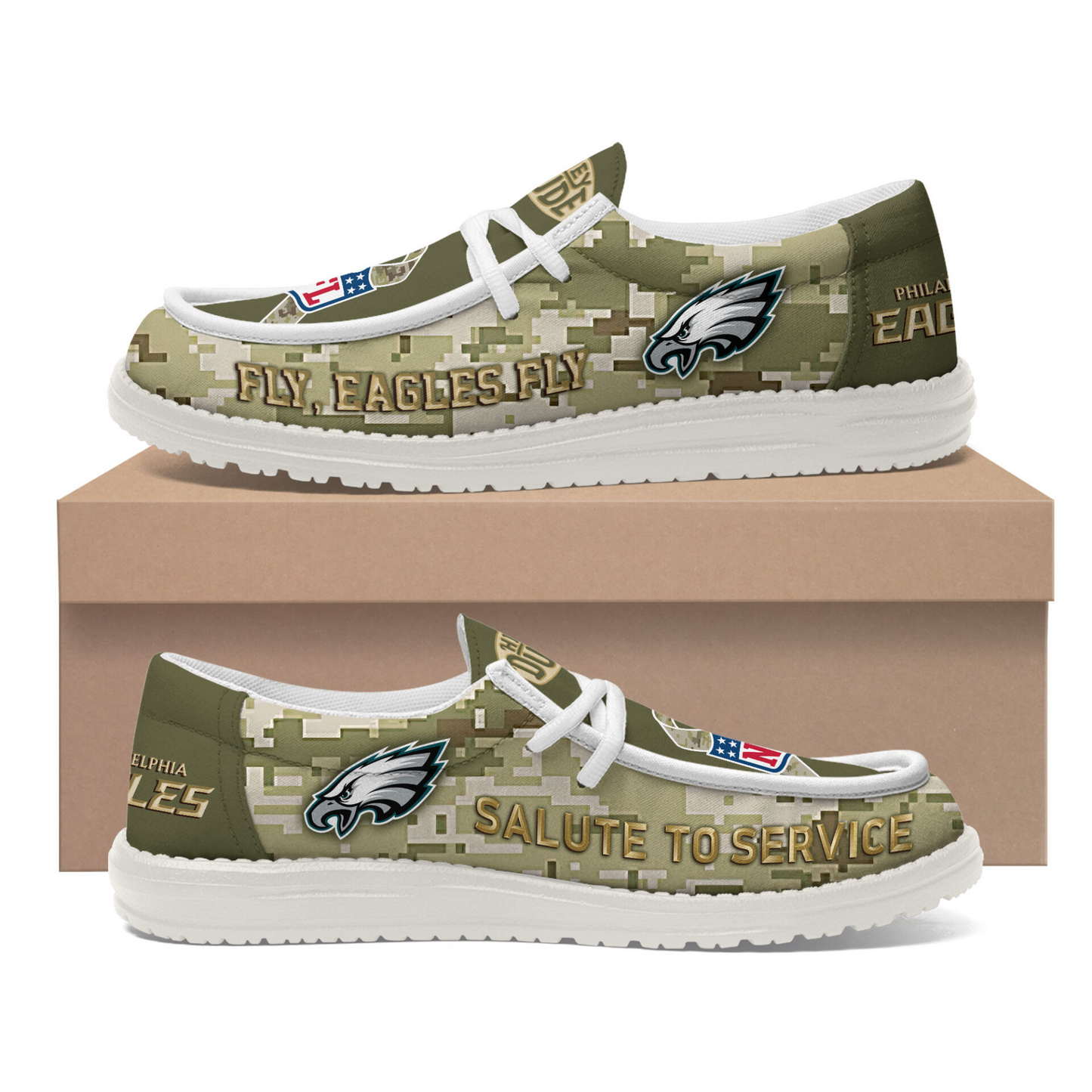 Premium NFL PHI Salute to Service Loafer V2 NMD TTV