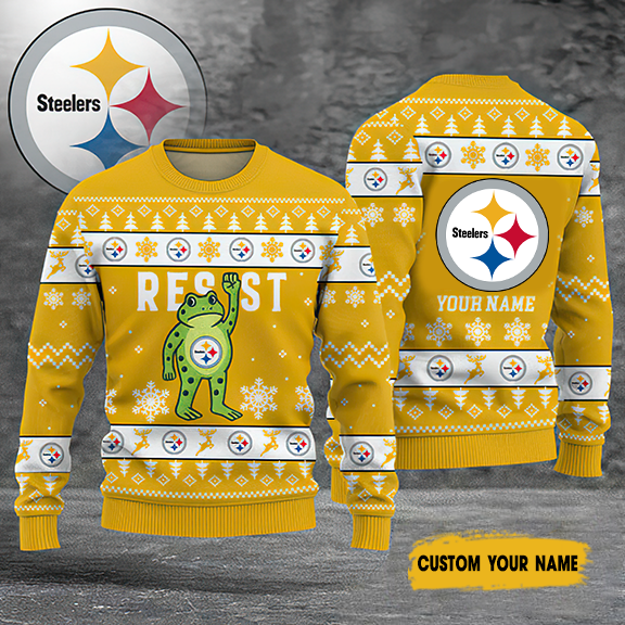 Premium NFL PIT Ugly Sweater V1 NMD TTV