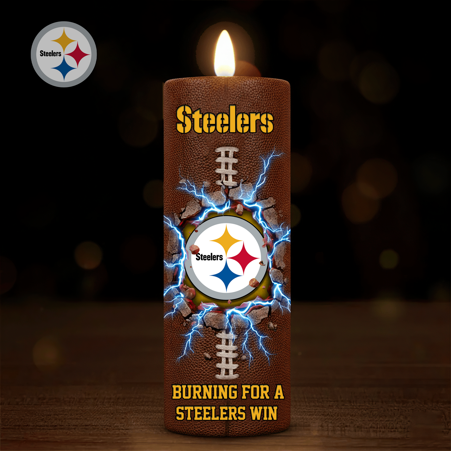 Premium NFL PIT Victory Candle V1 NMD TTV