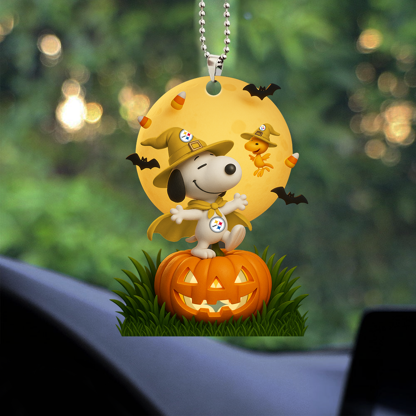 Premium NFL PIT x SNP Car Ornament DATND TANTD