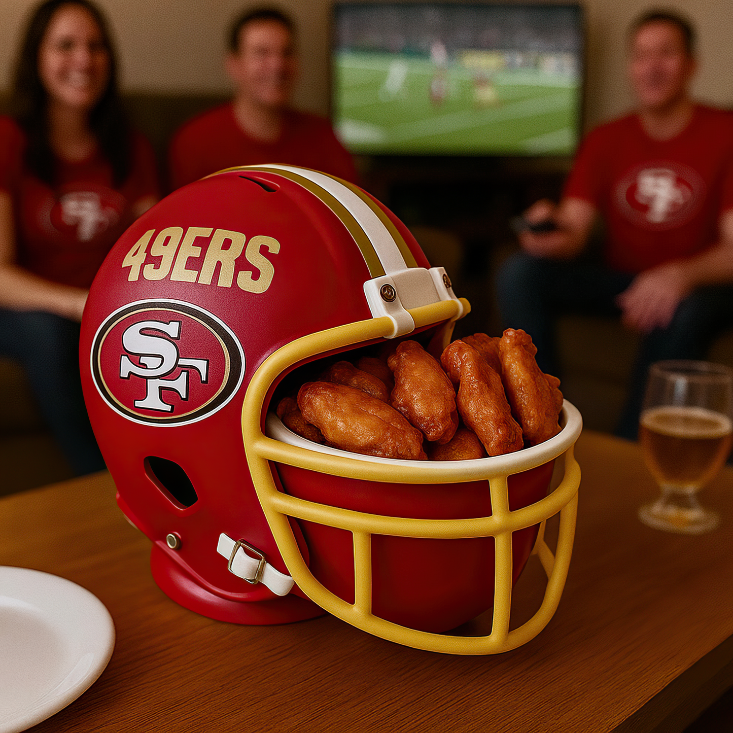 Premium NFL SF Legacy Football Helmet Snack Bowl V1 NMD TTV