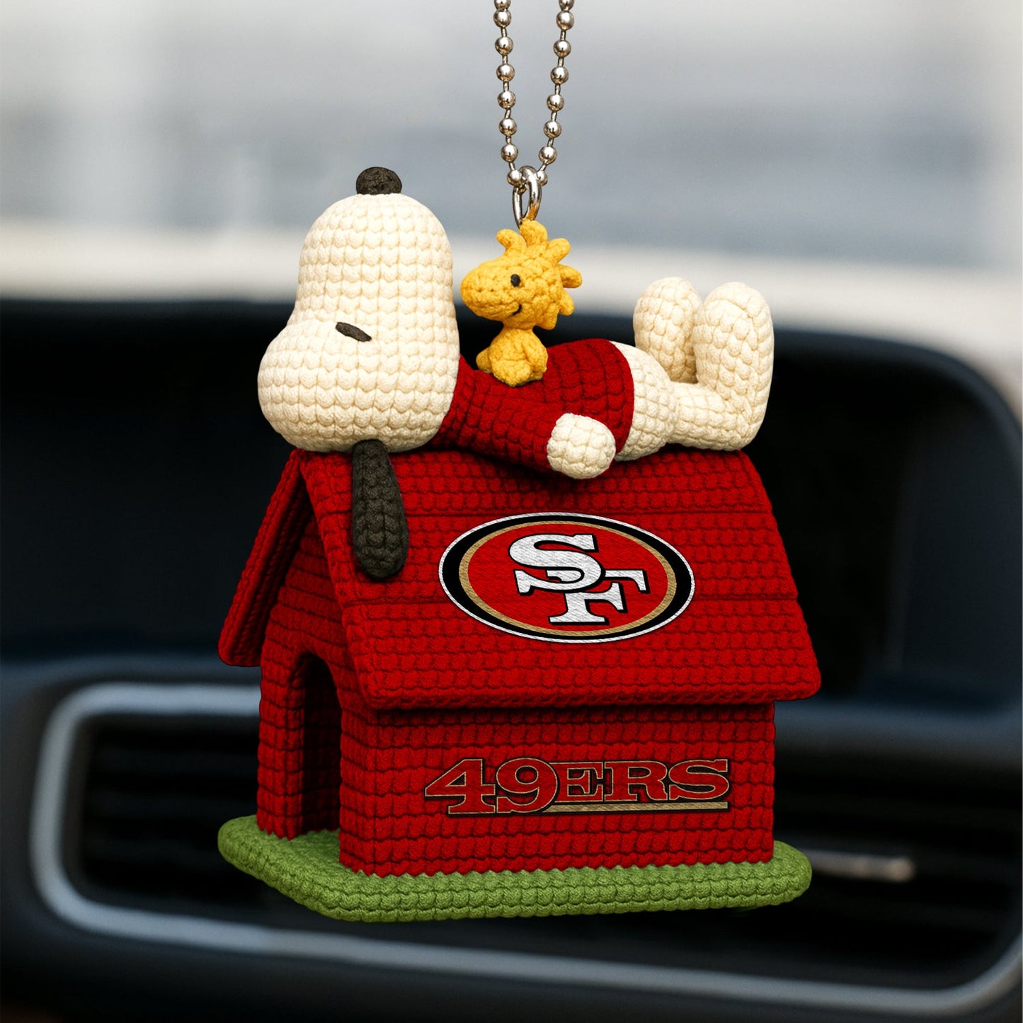 Premium NFL SF x SNP Knitted Car Ornament V8 NMD NHM