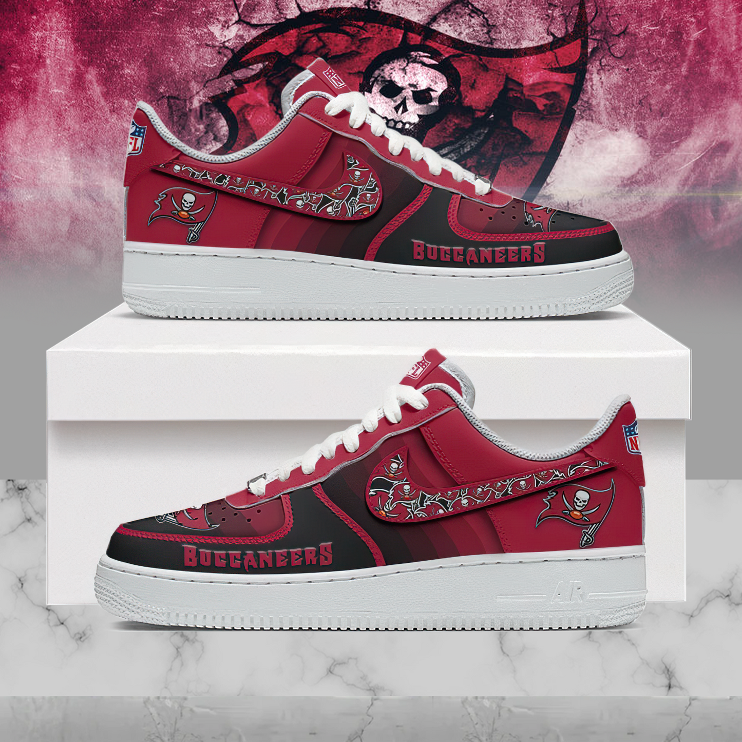 Premium NFL TB Multicolor AF1 Sneaker V1 NMD25 TTV