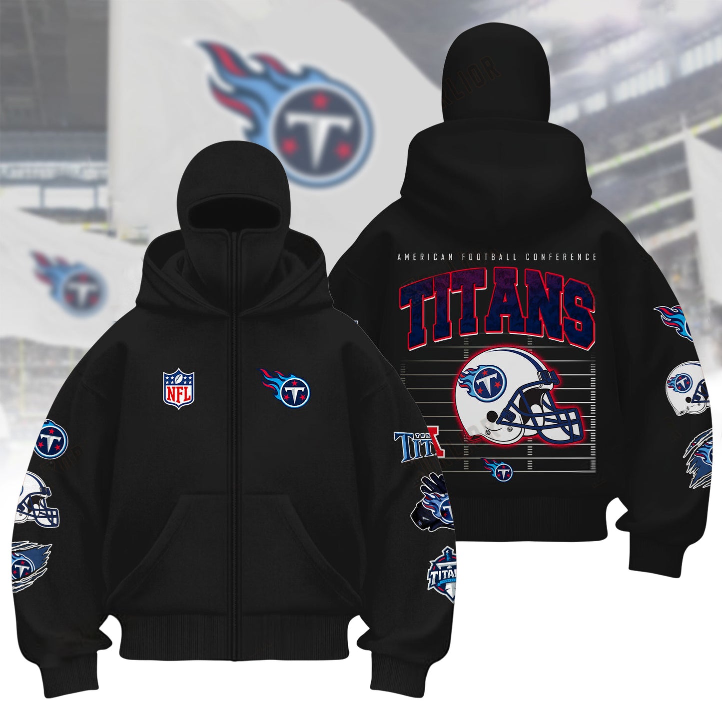 Premium NFL TEN Hoodie Balaclava V1 NMD NHM
