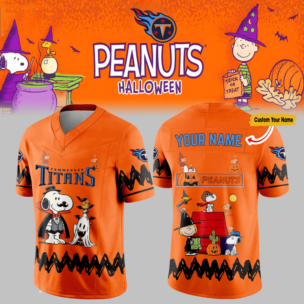 Premium NFL TEN x PEA Halloween V-neck Short Sleeve Jersey V1 NMD TTV