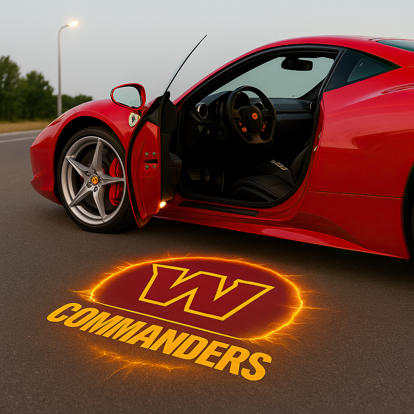 Premium NFL WAS Car Welcome Lights V1 NMD TTV