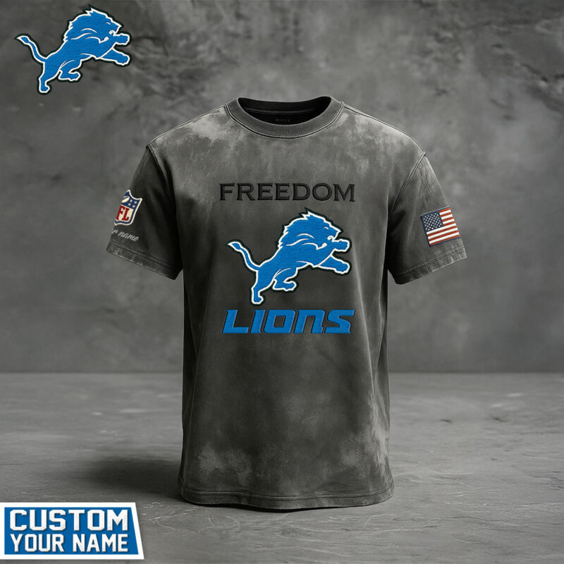 Premium NFL x DET The Freedom Washed Tee NDT TDT