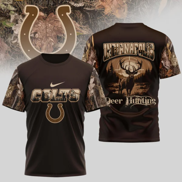Premium NFL X IND Deer Hunting 3D Shirt NDT NHM