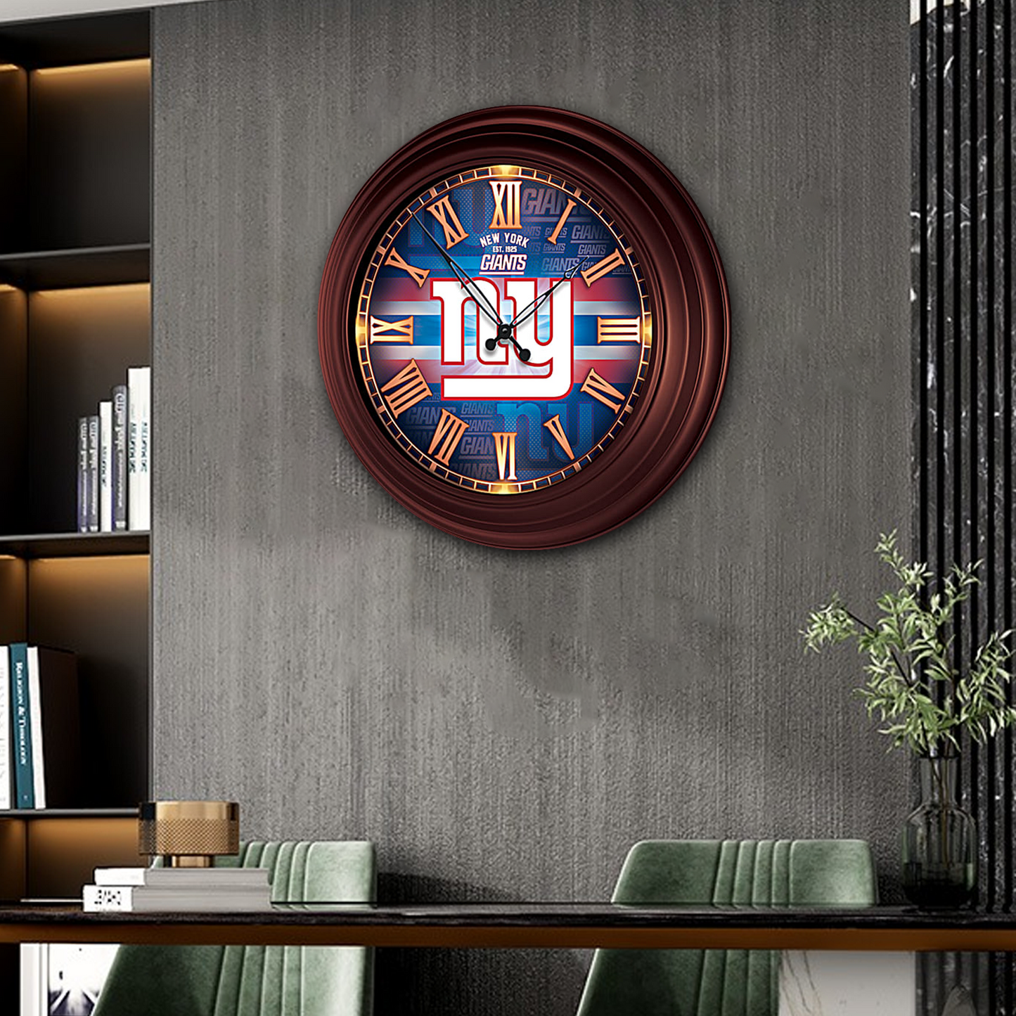 PREMIUM NFL x NYG ATOMIC WALL CLOCK NDT TDT