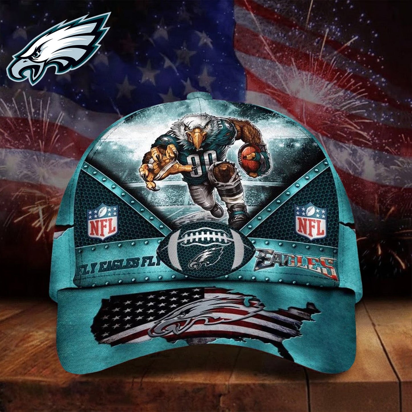 PREMIUM NFL X PHI Super Bowl LIX 2025 Cap NDT NHM