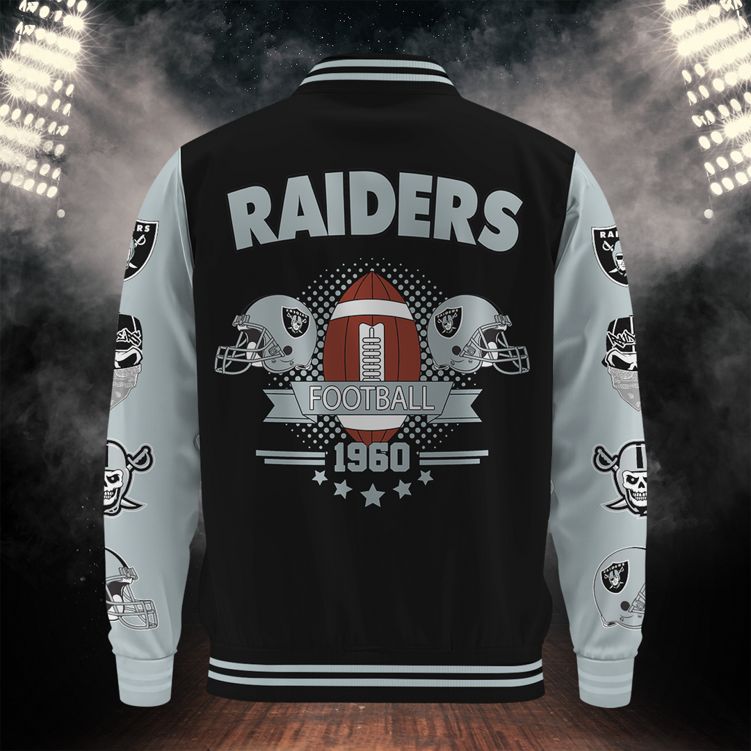 NFL Las Vegas Raiders Premium Varsity Jacket V030701