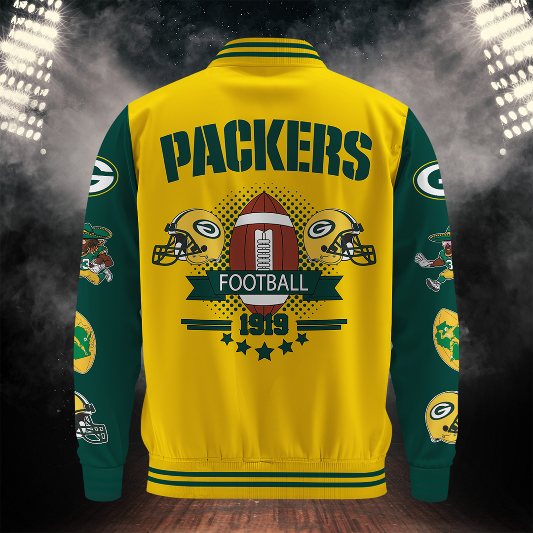 NFL Green Bay Packers Premium Varsity Jacket V030701