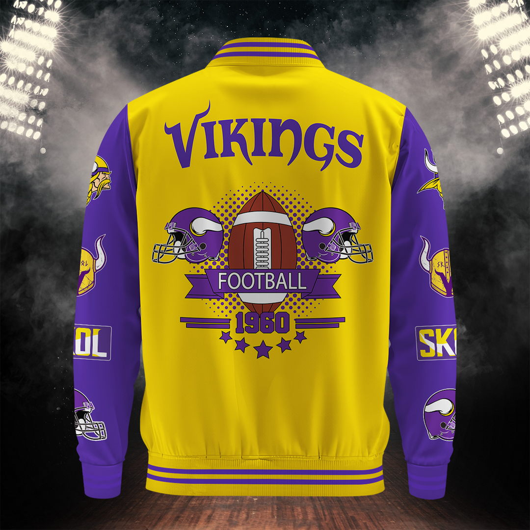 NFL Minnesota Vikings Premium Varsity Jacket V030701